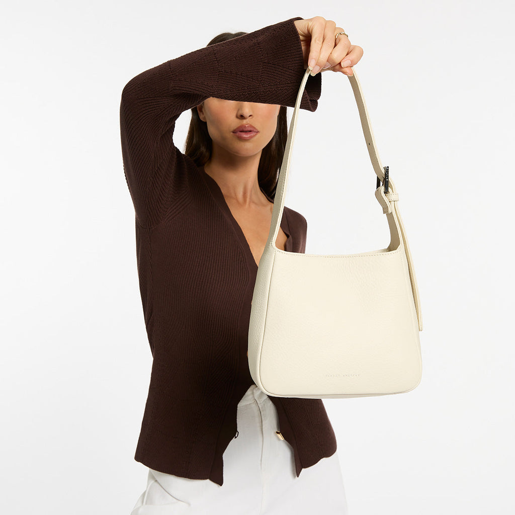 Status Anxiety Slipping Away Bag - Chalk