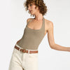 Status Anxiety In Reverse Belt - Tan/Gold