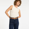 Status Anxiety Let It Be Belt - Tan/Gold