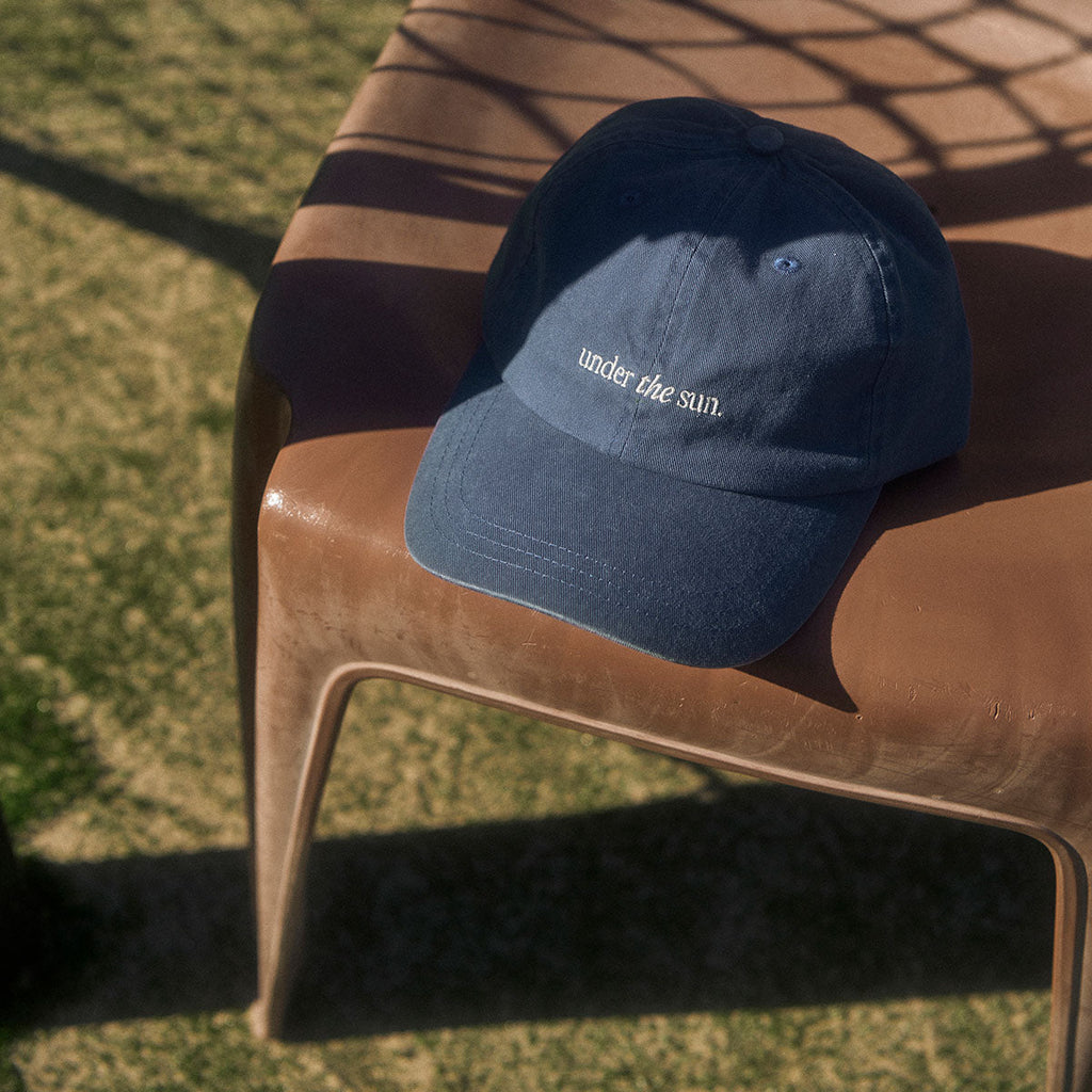 Status Anxiety Under the Sun Cap - French Blue