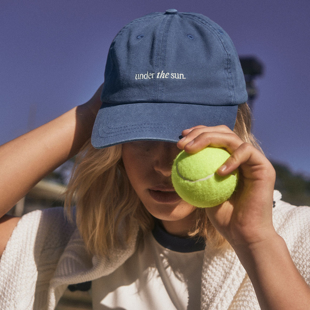 Status Anxiety Under the Sun Cap - French Blue