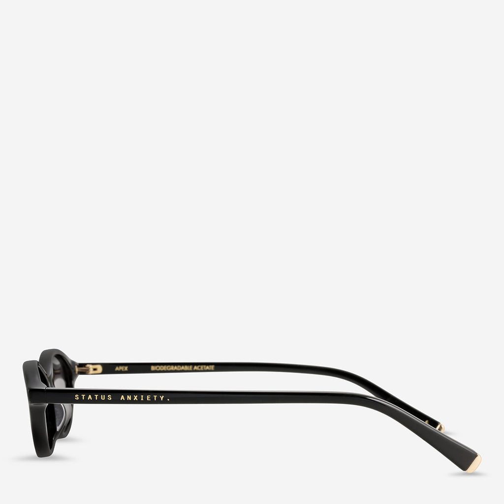 Status Anxiety Apex Sunglasses - Black/Gold