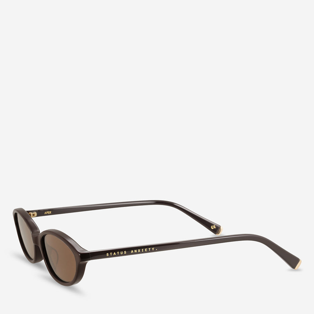 Status Anxiety Apex Sunglasses - Espresso/Gold