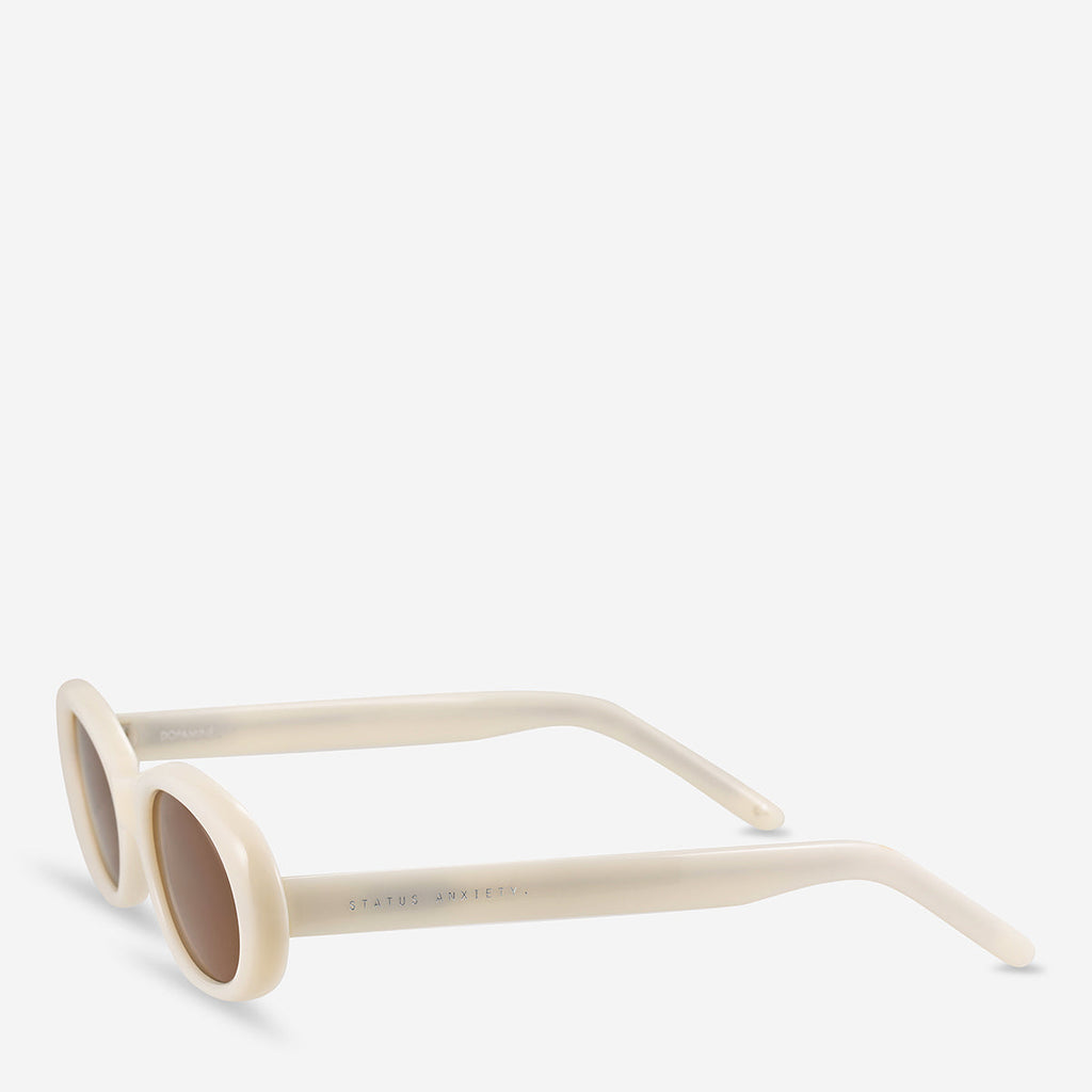 Status Anxiety Dopamine Sunglasses - Bone