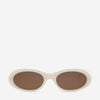 Status Anxiety Dopamine Sunglasses - Bone