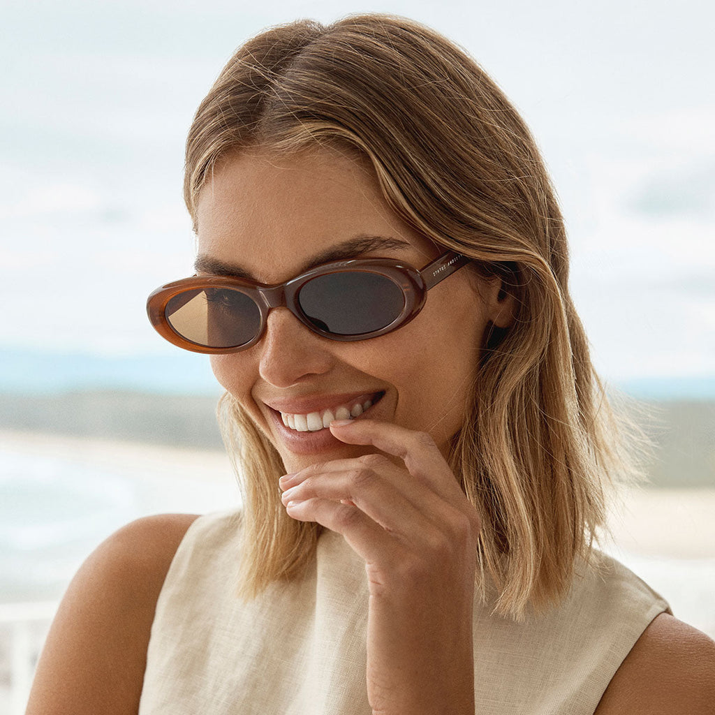 Status Anxiety Dopamine Sunglasses - Brown