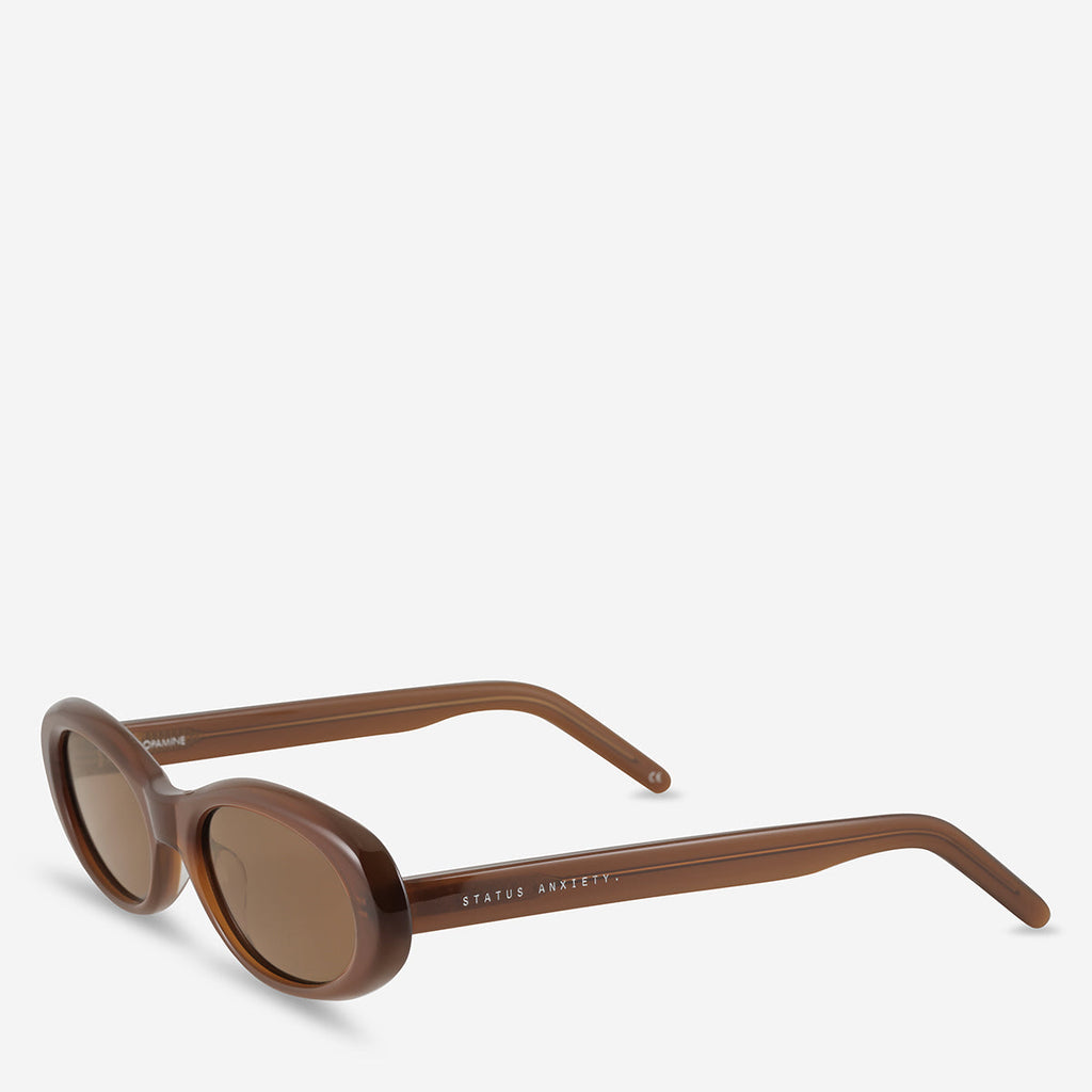 Status Anxiety Dopamine Sunglasses - Brown