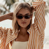 Status Anxiety Sidelines Sunglasses - Brown