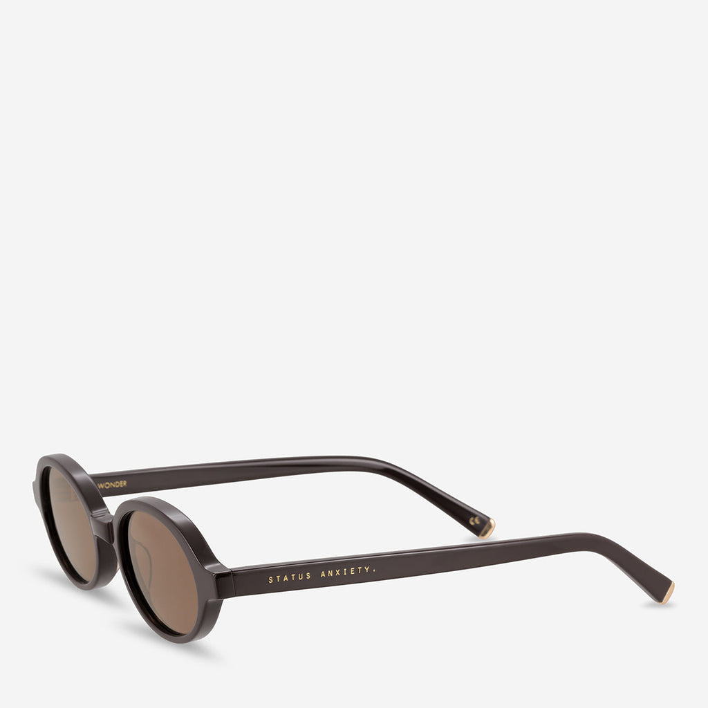 Status Anxiety Wonder Sunglasses - Espresso/Gold