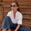 Status Anxiety Wonder Sunglasses - White Tort