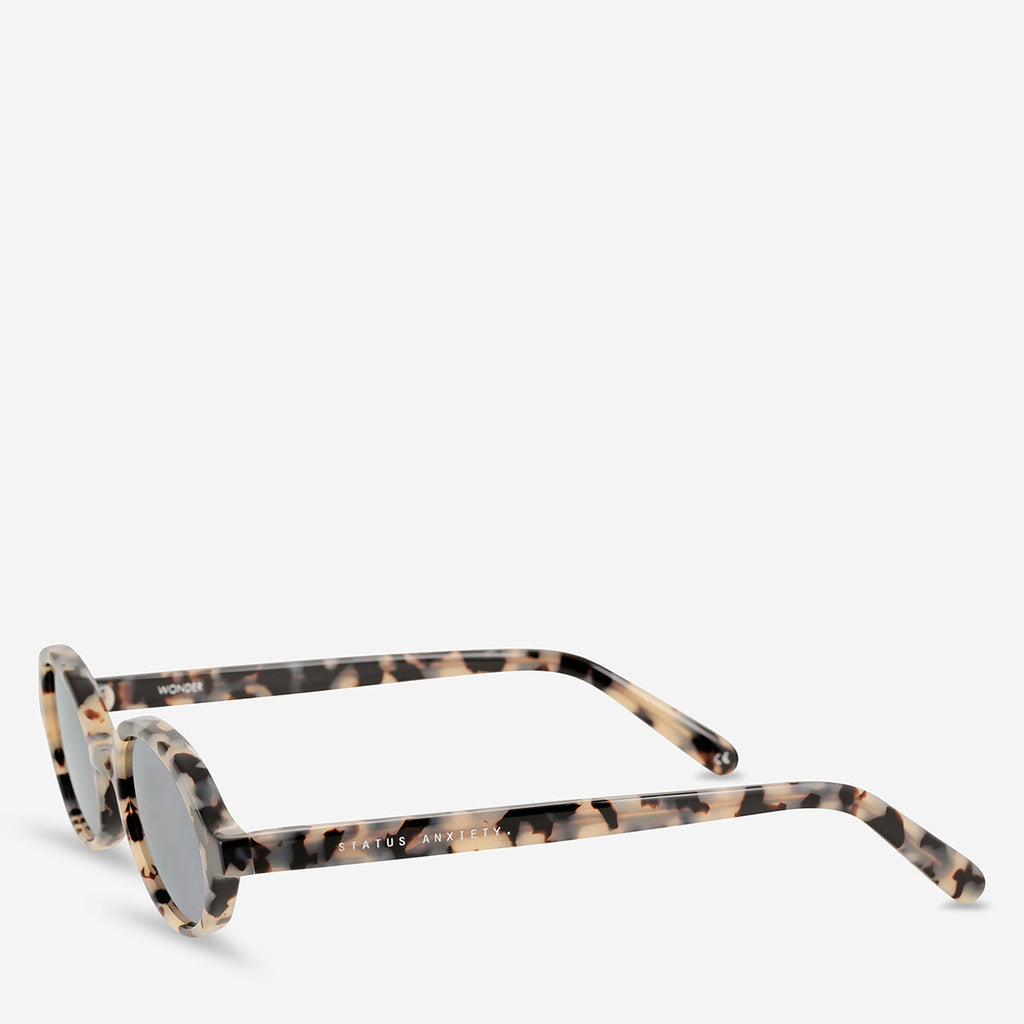 Status Anxiety Wonder Sunglasses - White Tort
