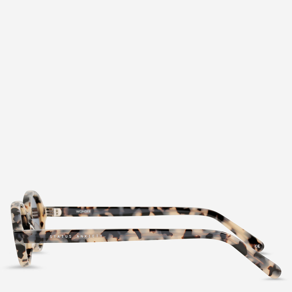 Status Anxiety Wonder Sunglasses - White Tort