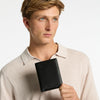 Status Anxiety In Transit Passport Wallet - Black