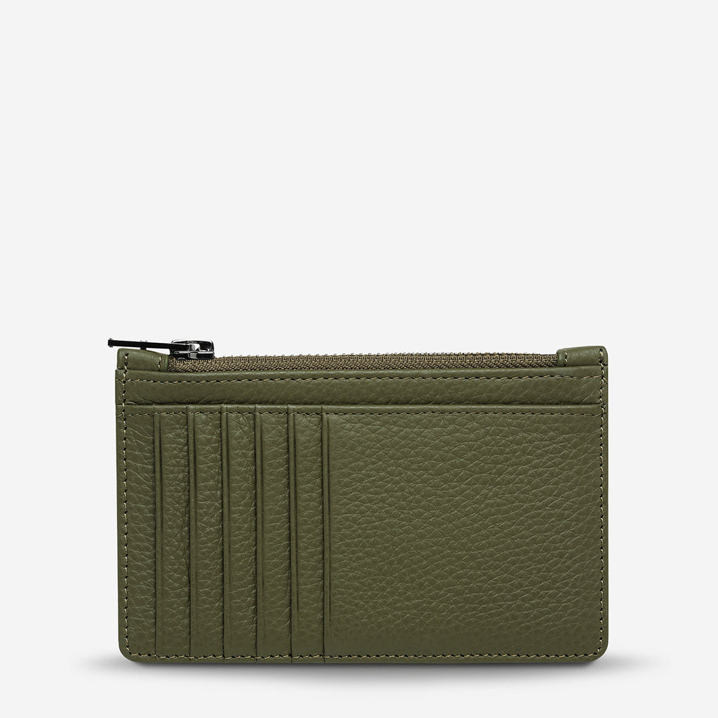 Status Anxiety Avoiding Things Wallet - Khaki