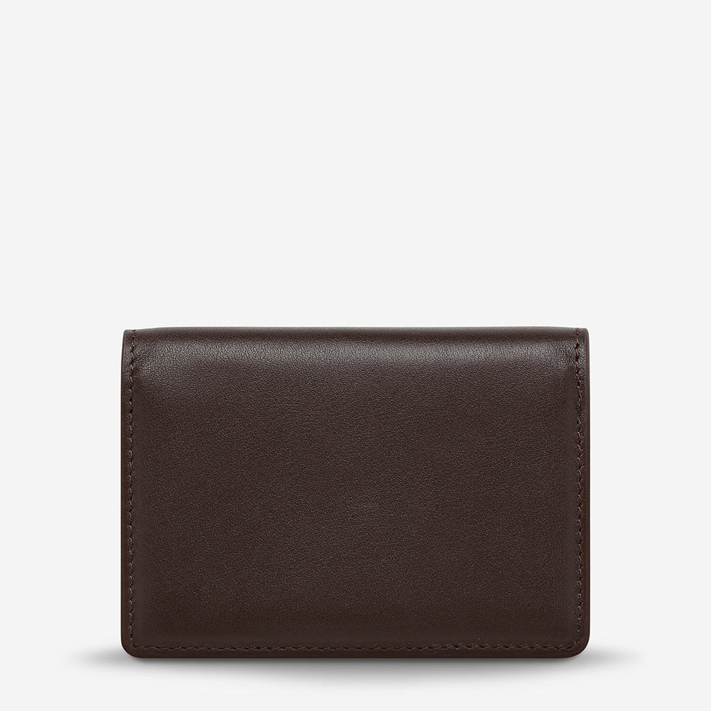 Easy Does It Wallet Cocoa Nappa back