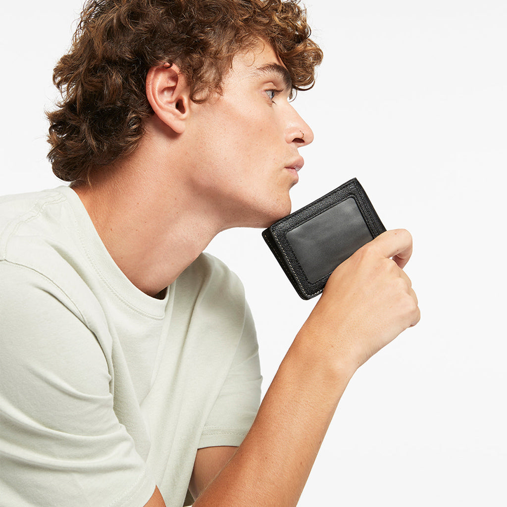 Status Anxiety Ethan Wallet - Black
