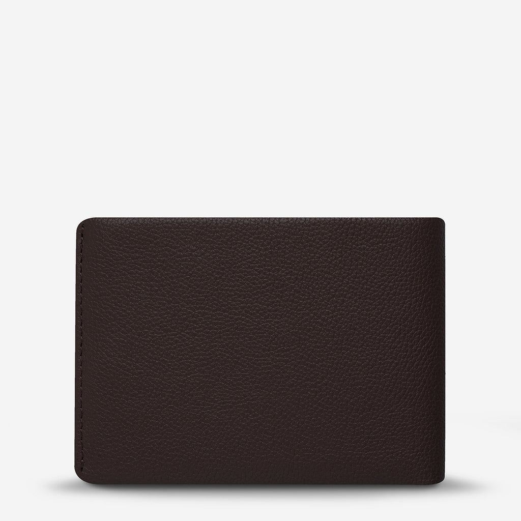 Status Anxiety Jonah Wallet - Chocolate