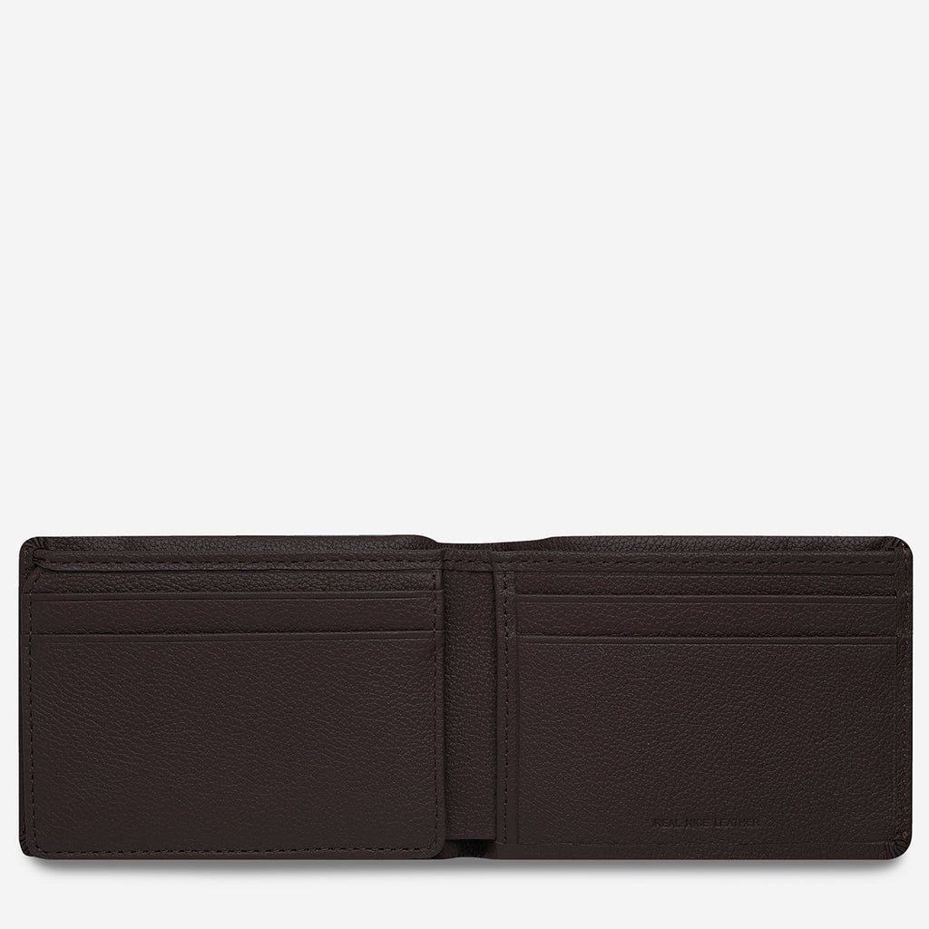 Status Anxiety Jonah Wallet - Chocolate