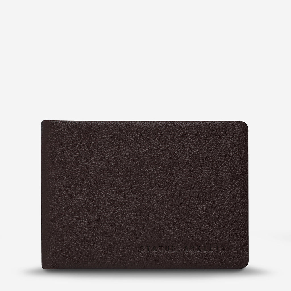 Status Anxiety Jonah Wallet - Chocolate