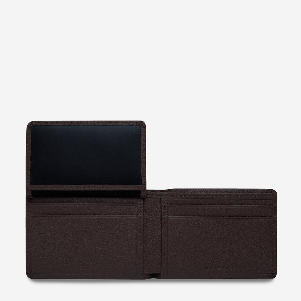 Status Anxiety Jonah Wallet - Chocolate