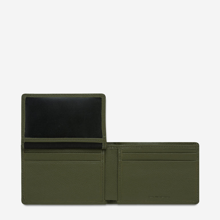 Jonah Wallet Khaki flat