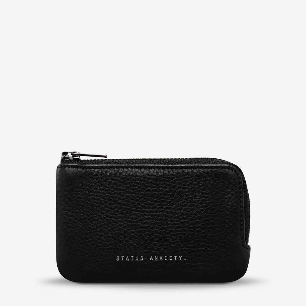Status Anxiety Left Behind Wallet - Black