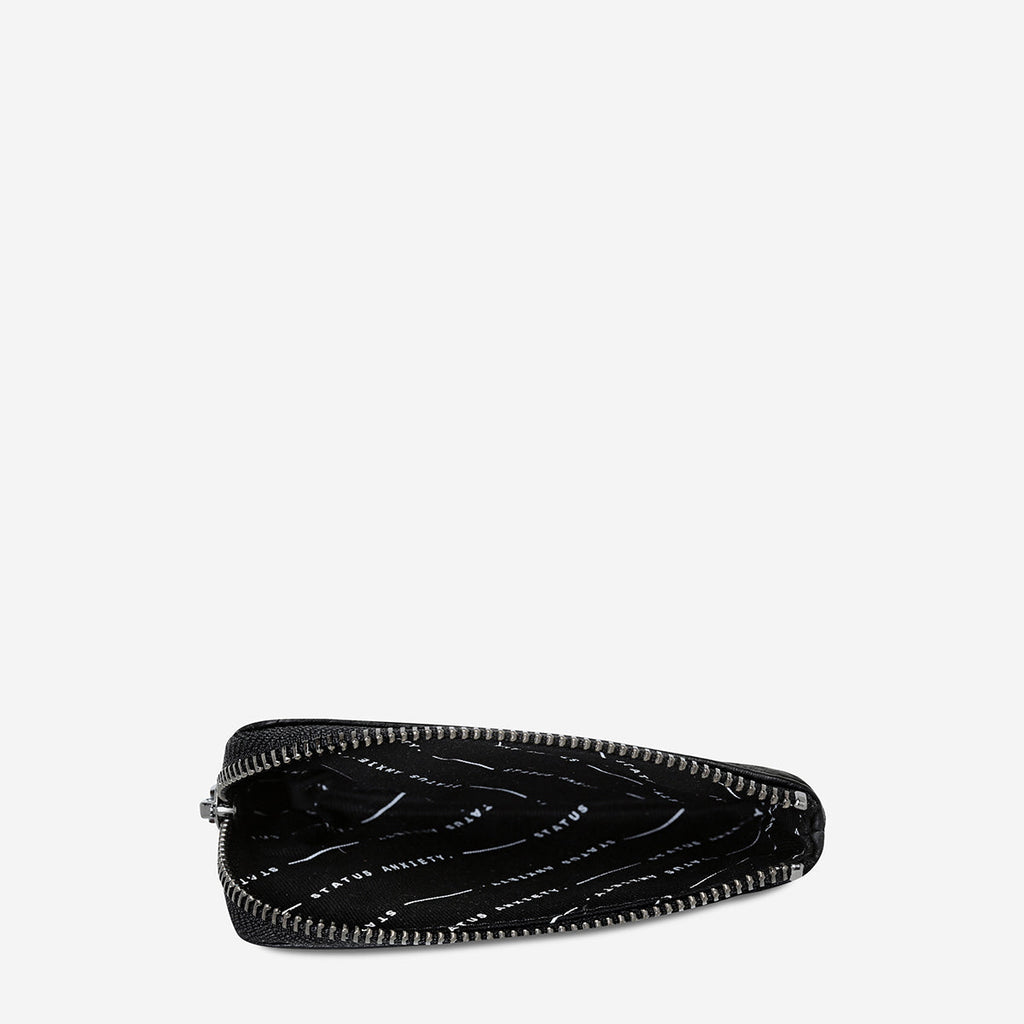 Status Anxiety Left Behind Wallet - Black