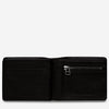 Leonard Wallet Black interior flat
