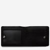 Leonard Wallet Black interior open