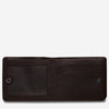 Leonard Wallet Chocolate interior flap