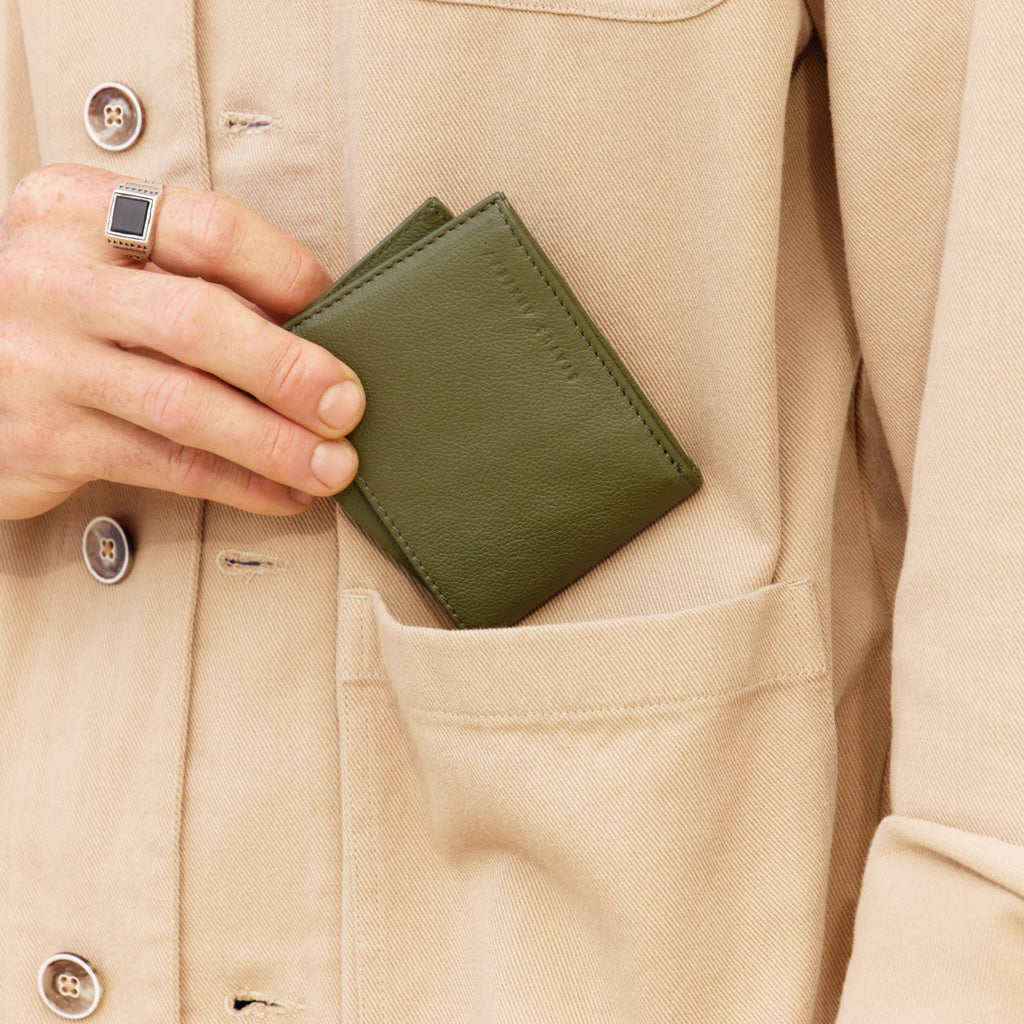 Status Anxiety Noah Wallet - Khaki