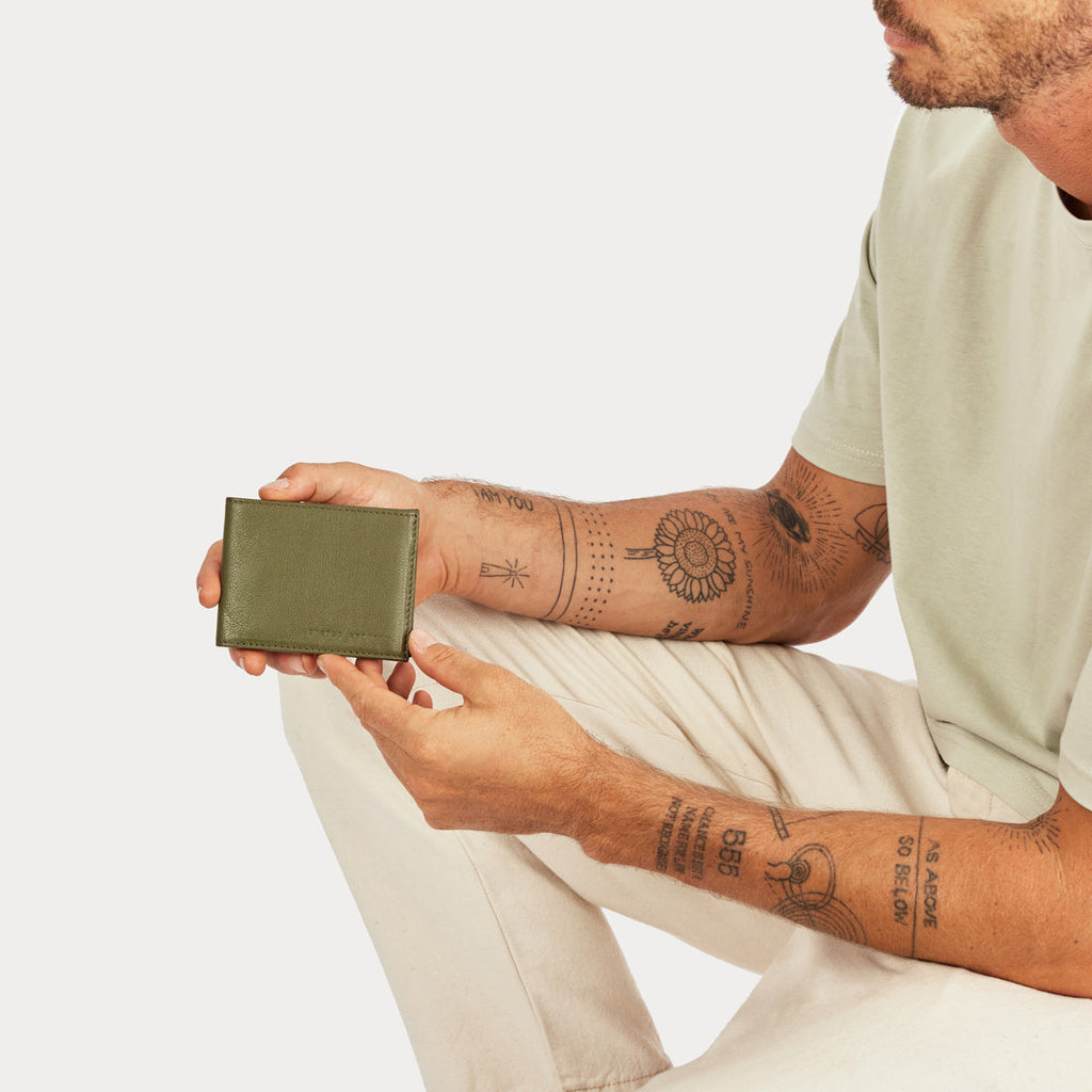 Status Anxiety Noah Wallet - Khaki
