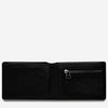 Otis Wallet Black open flat