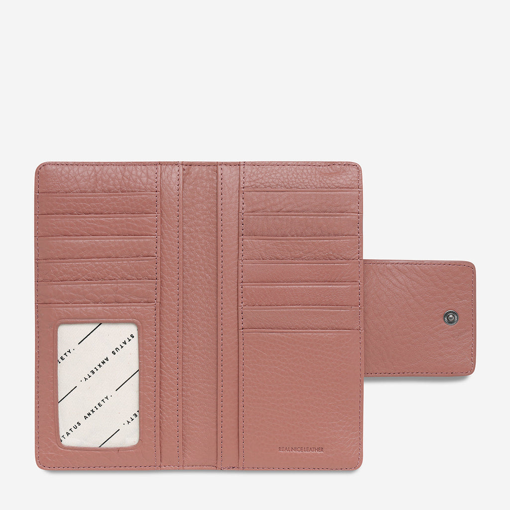 Status Anxiety Ruins Wallet - Dusty Rose