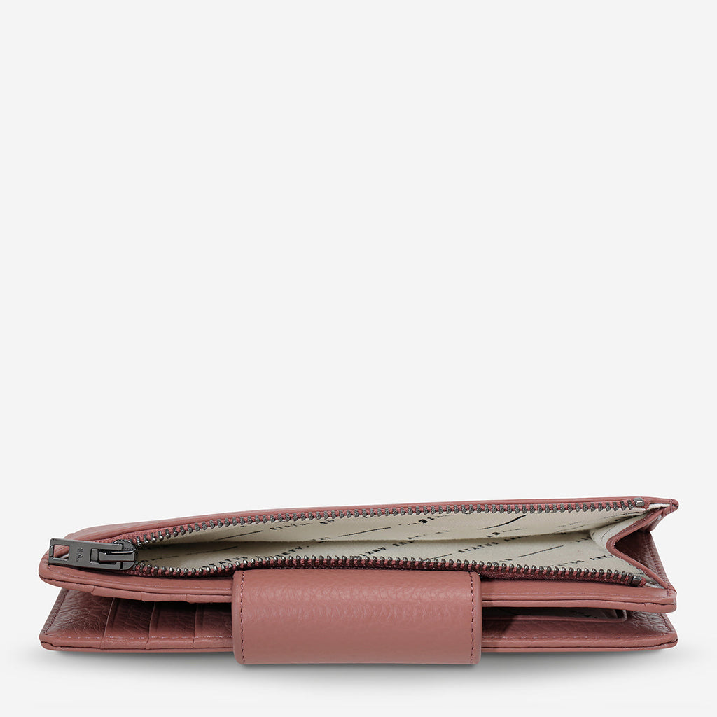 Status Anxiety Ruins Wallet - Dusty Rose