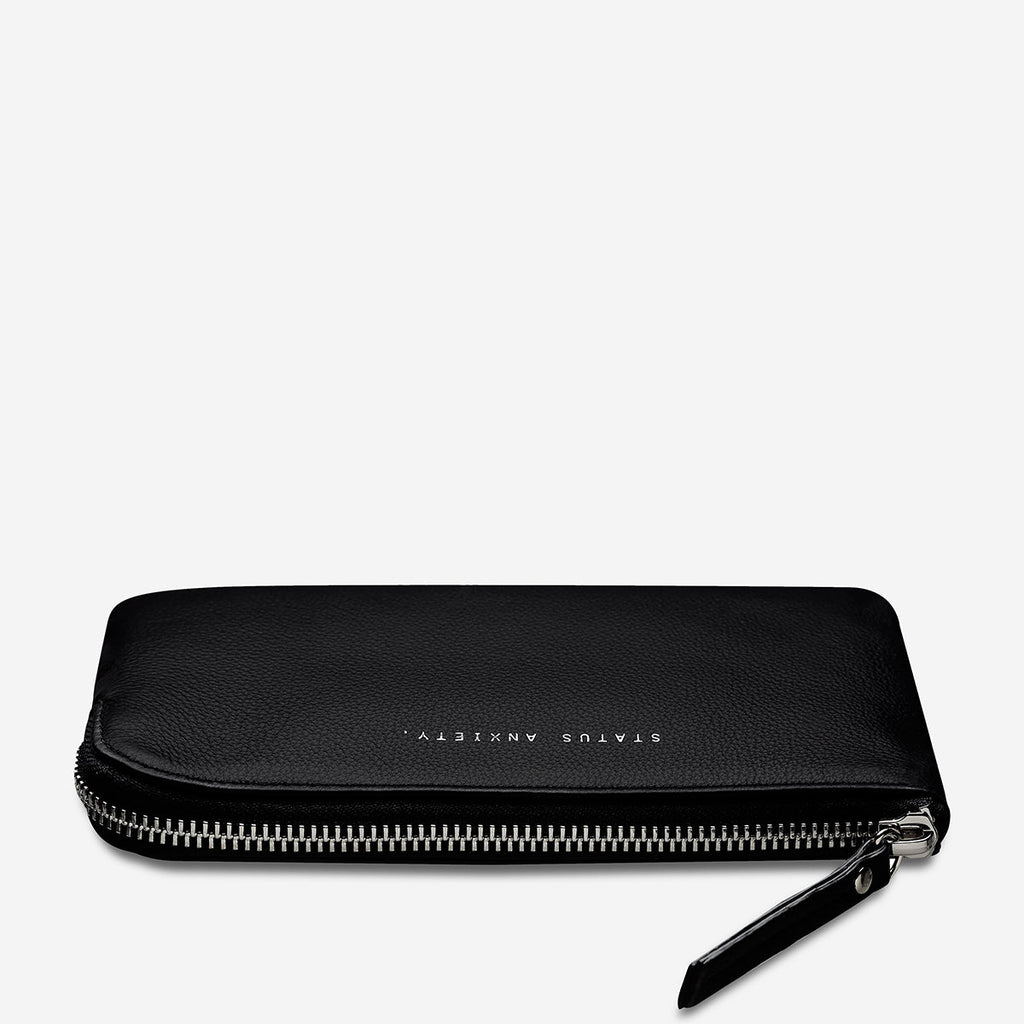 Status Anxiety Smoke and Mirrors Wallet - Black
