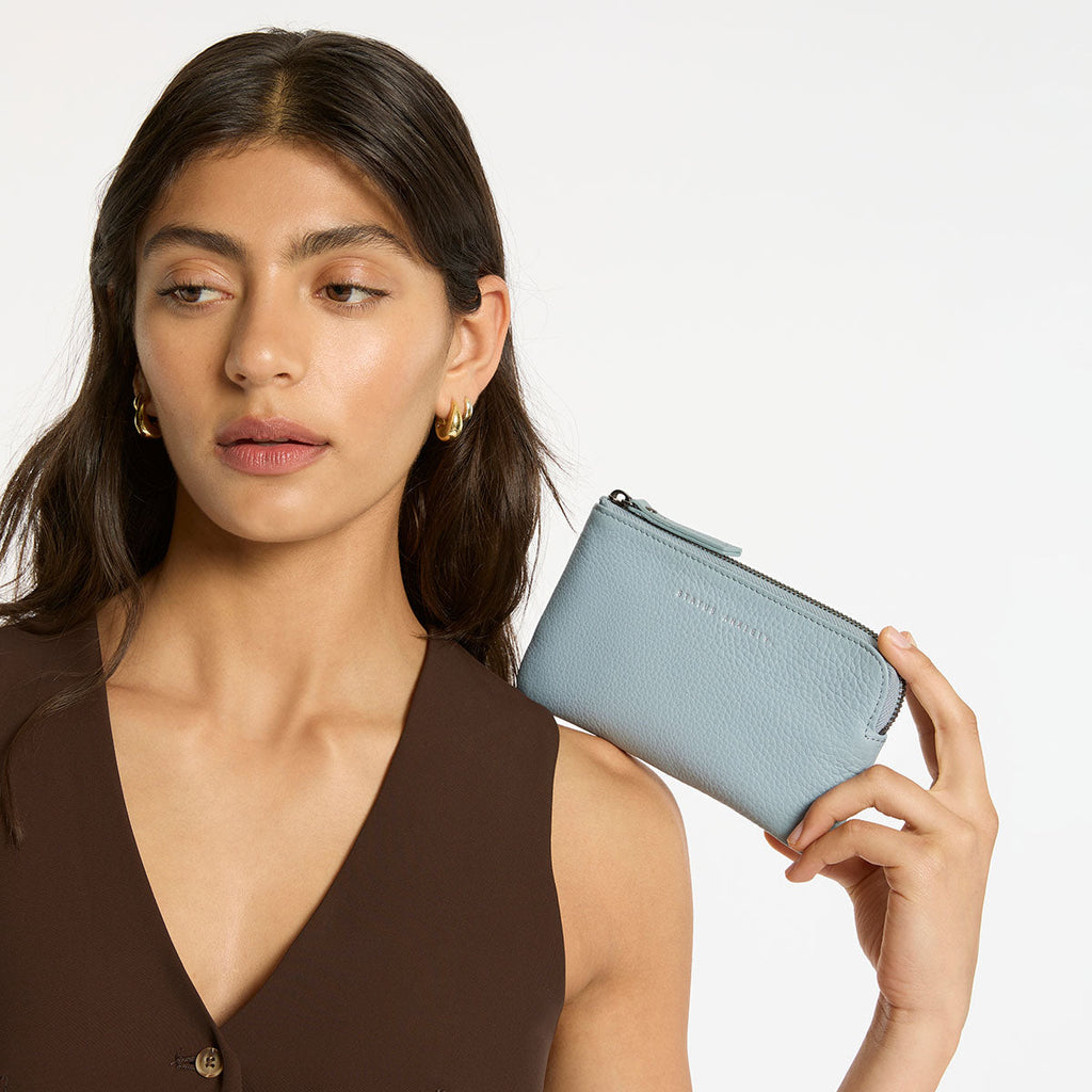 Status Anxiety Smoke And Mirrors Wallet - Powder Blue