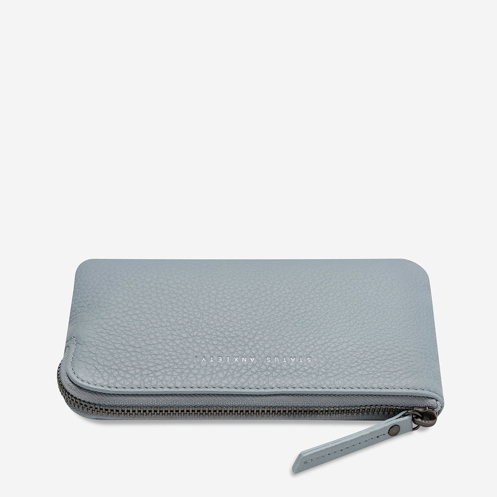 Status Anxiety Smoke And Mirrors Wallet - Powder Blue