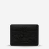 Status Anxiety Together For Now Wallet - Black