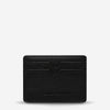 Status Anxiety Together For Now Wallet - Black