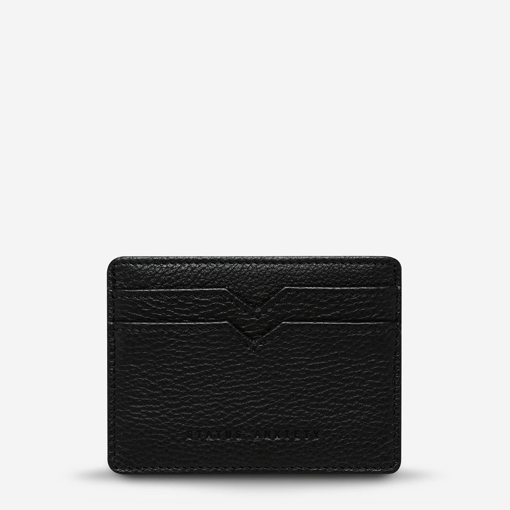 Status Anxiety Together For Now Wallet - Black