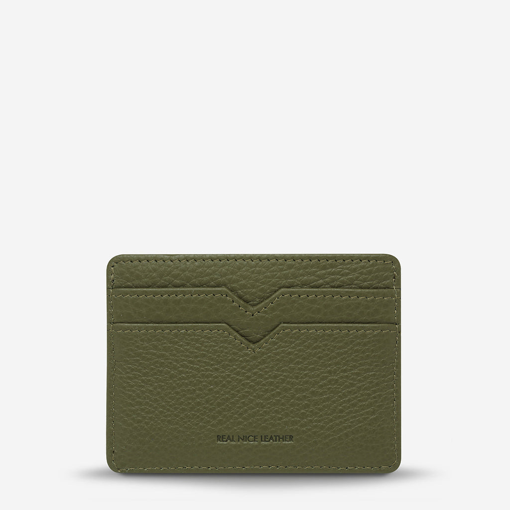 Status Anxiety Together For Now Wallet - Khaki