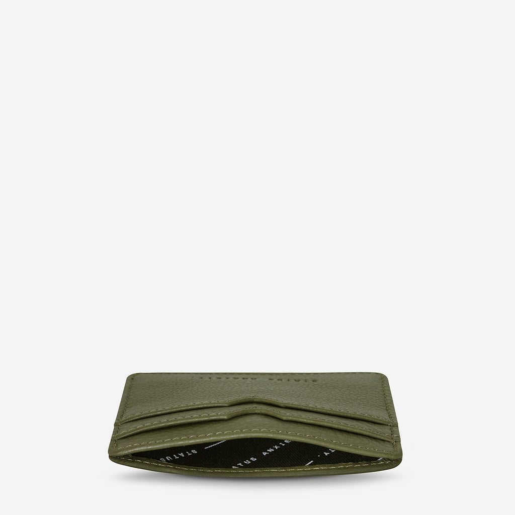 Status Anxiety Together For Now Wallet - Khaki