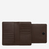Visions Wallet Cocoa open flat