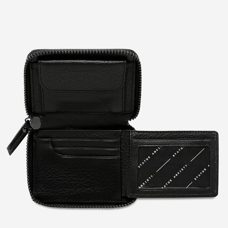 Wayward Wallet Black interior
