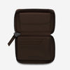 Wayward Wallet Cocoa flat open
