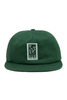 SUE THE BOY CAPS ONE SIZE SUE THE BOY 5-PANEL VIOLET CAP - FOREST GREEN