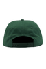 SUE THE BOY CAPS ONE SIZE SUE THE BOY 5-PANEL VIOLET CAP - FOREST GREEN