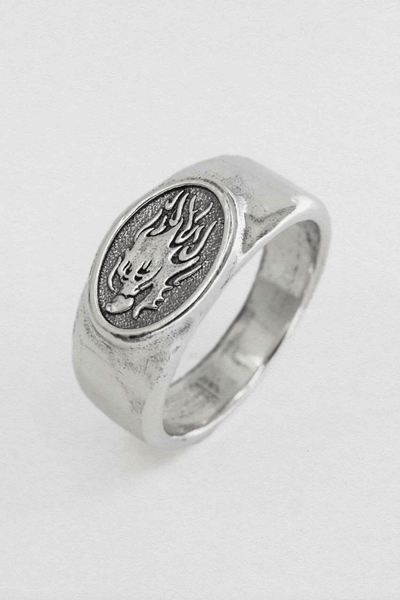 SUE THE BOY JEWELLERY SUE THE BOY CHAOS SIGNET RING - 925 STERLING SILVER