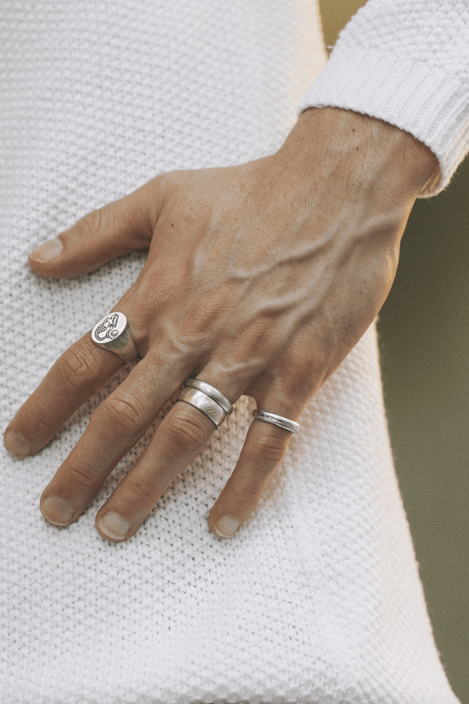 SUE THE BOY JEWELLERY SUE THE BOY DAGGER STACKER RING - 925 STERLING SILVER